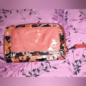 Wild Fable bag / wallet / pink floral